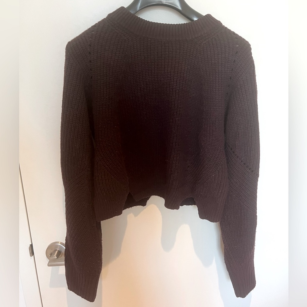 Burgundy/purple sweater. Top shop. UK size 8, US 4